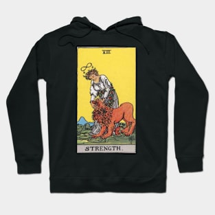 The Strength - Tarot Card Hoodie